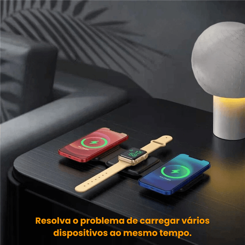 Carregador TriPower 3 em 1 - Agranto