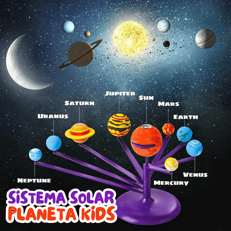 Sistema Solar Planetário Kids - Agranto