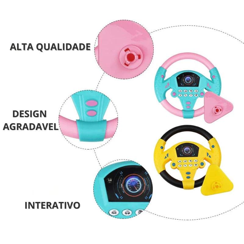 Volante Interativo Kids - Agranto