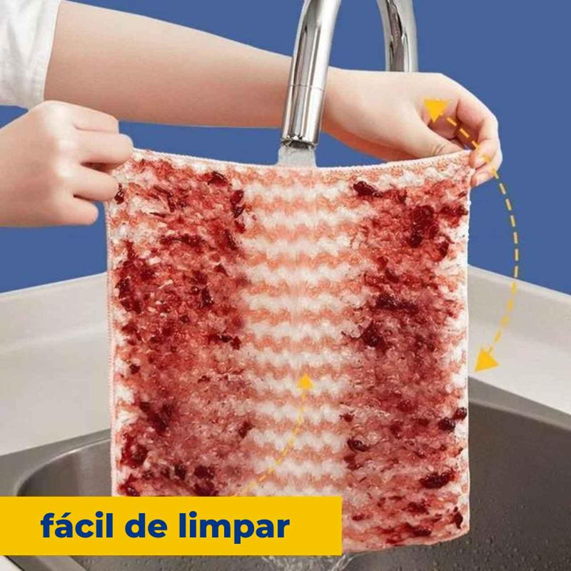 Panos Mágicos® - Microfibra Macia para Limpeza Perfeita - Agranto