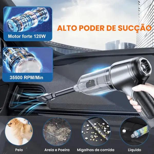 Aspirador de Pó Portátil 4 em 1 Master Cleaner® - Agranto