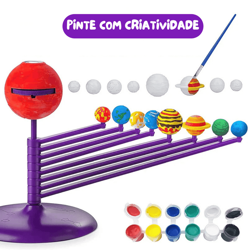 Sistema Solar Planetário Kids - Agranto