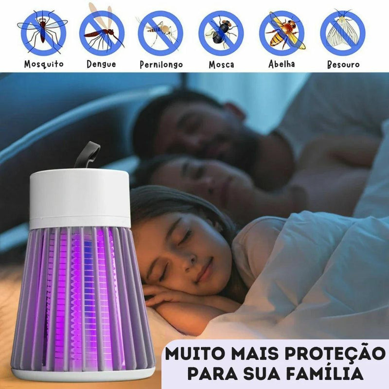 Luminária Mata Mosquito Ultravioleta USB - Agranto