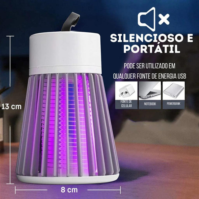 Luminária Mata Mosquito Ultravioleta USB - Agranto