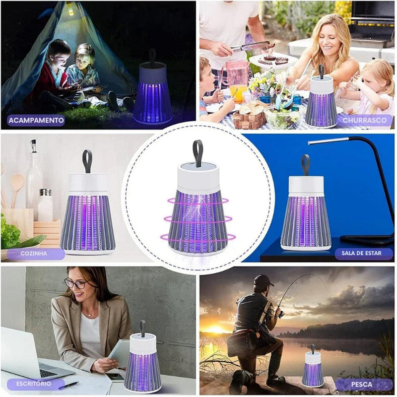 Luminária Mata Mosquito Ultravioleta USB - Agranto