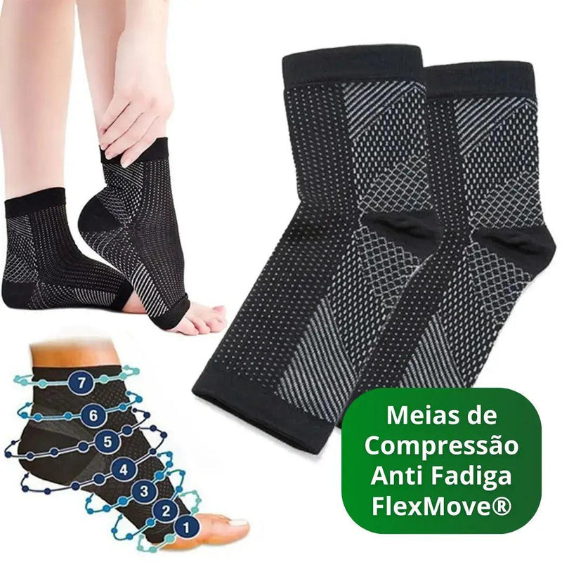 Meias de Compressão Anti Fadiga FlexMove® - Agranto