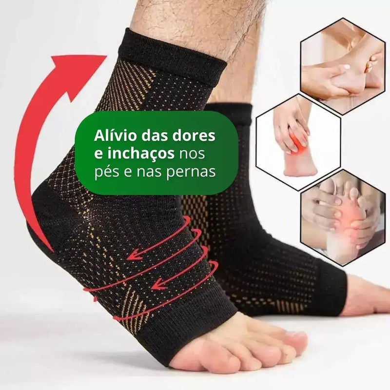 Meias de Compressão Anti Fadiga FlexMove® - Agranto