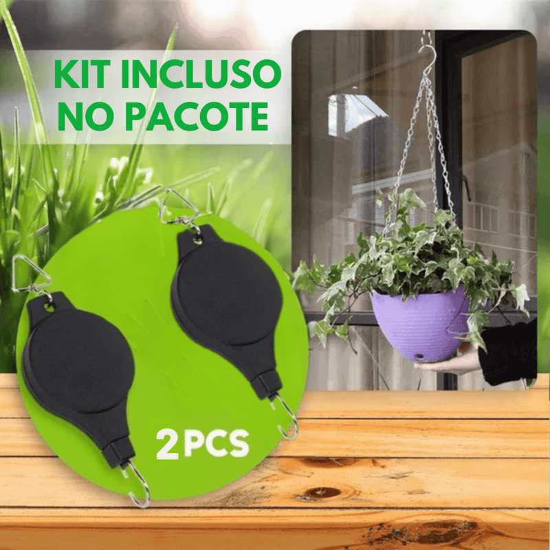 Kit de Gancho Retrátil Para Plantas VivaLift™ - Agranto