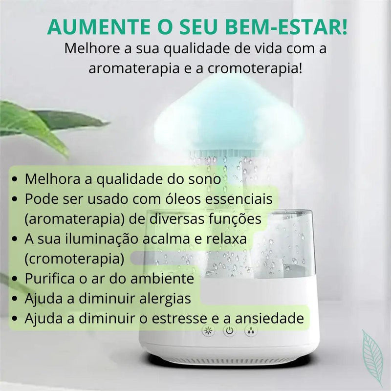 Difusor e Umidificador de Ambientes Ultrassônico PureAir®