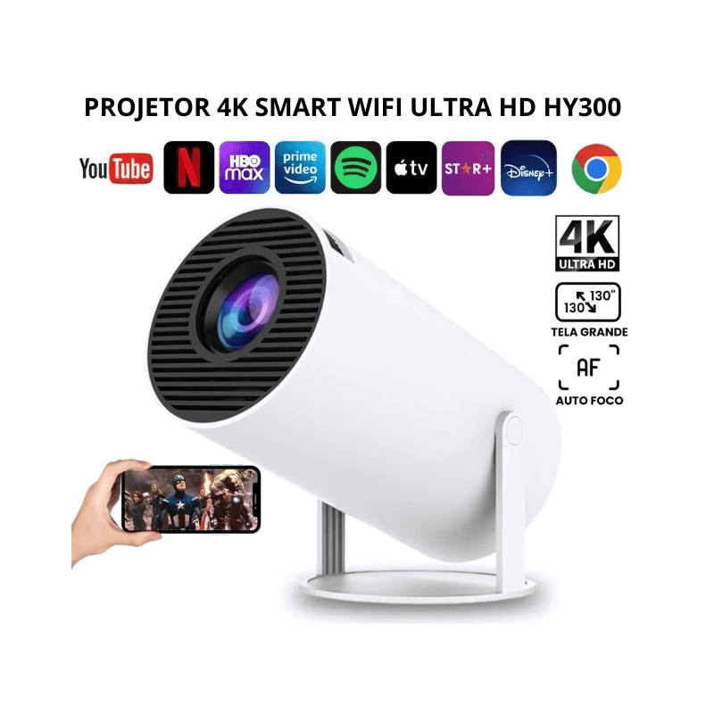 Projetor ULTRA HD 4K Smart - Agranto