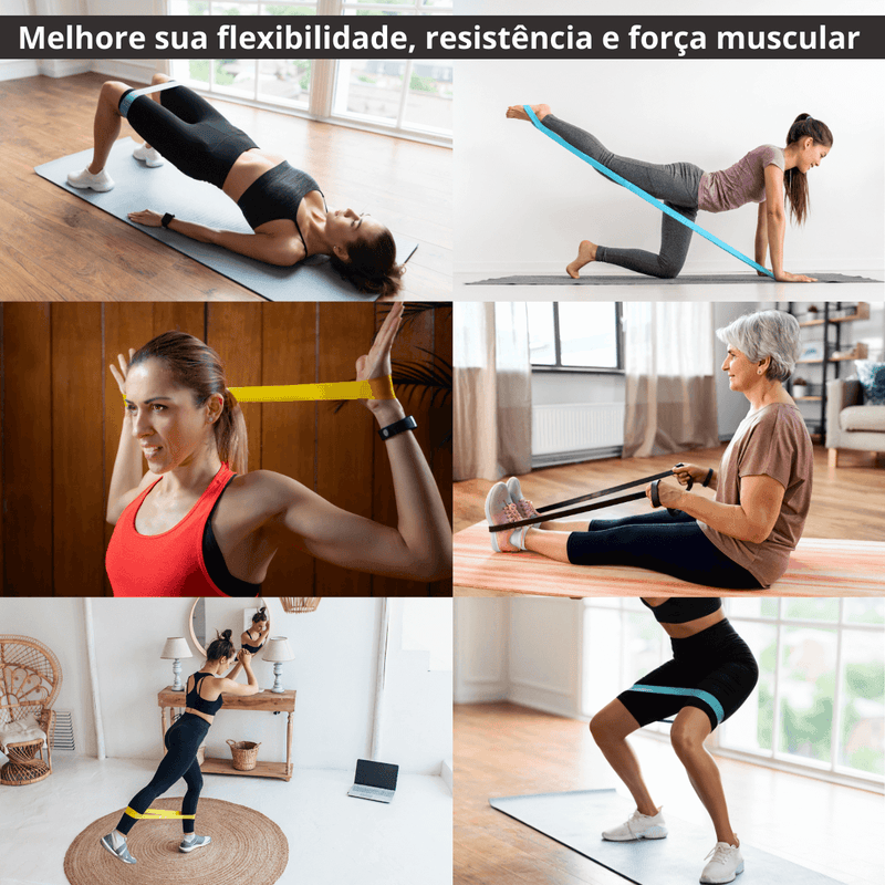 Faixas Elásticas Resistance Belt - Agranto