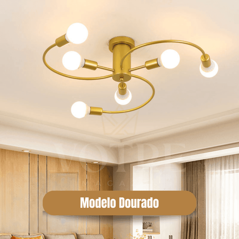 Lustre Europeu Votre™ - Agranto