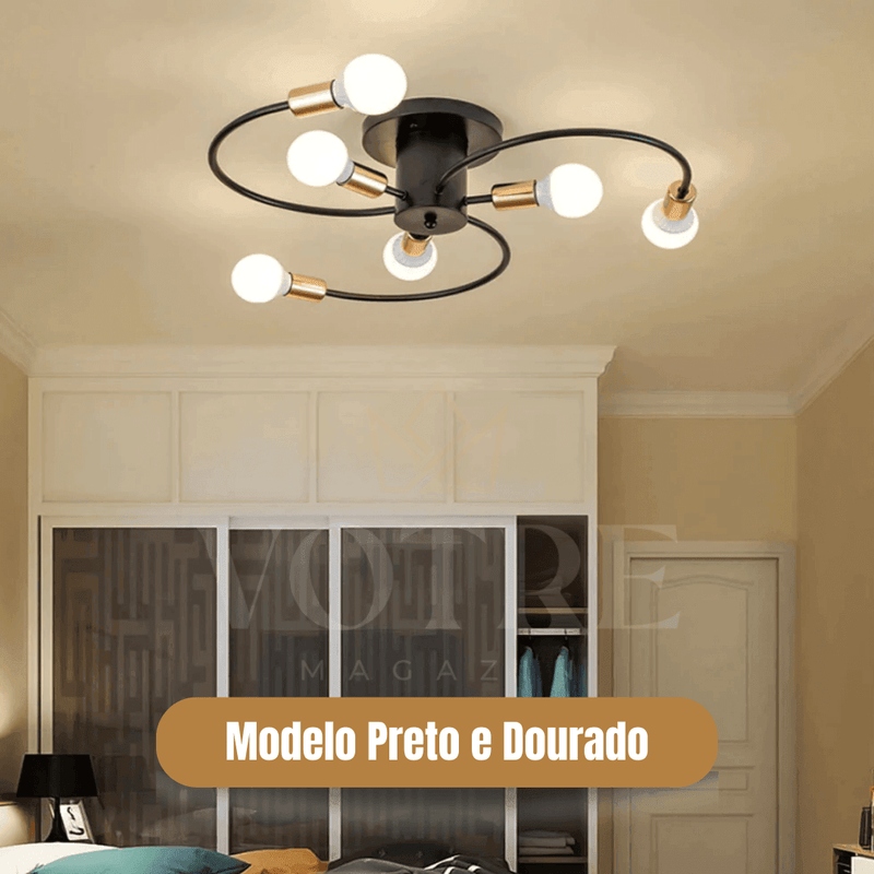 Lustre Europeu Votre™ - Agranto